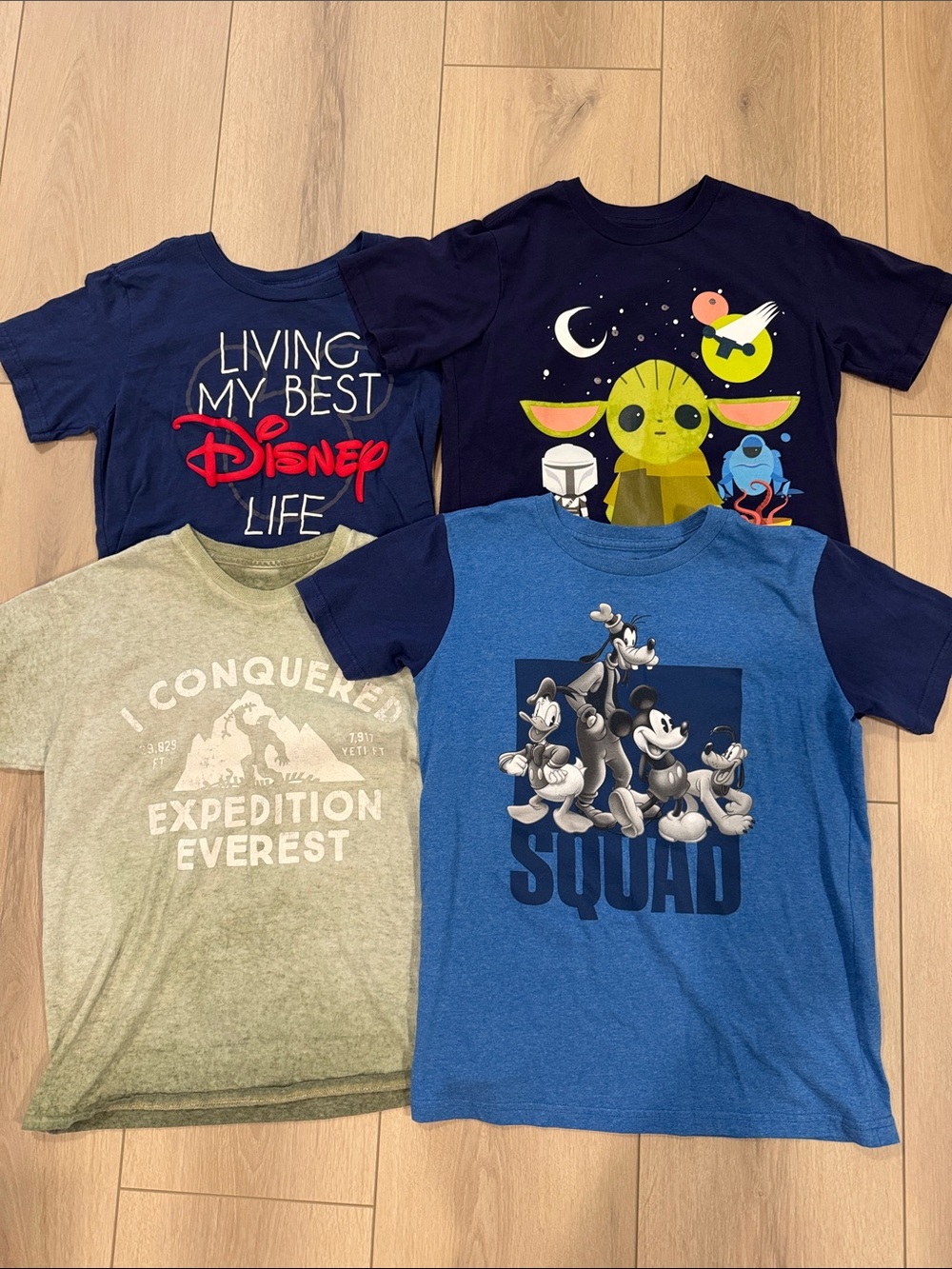Boys youth large 10/12 Disney tshirts